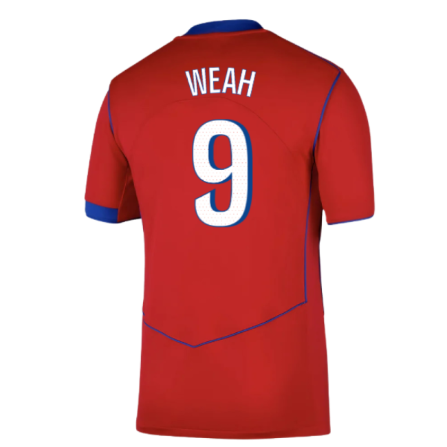 2025-2026 PSG Third Shirt (Weah 9)-Vantage Point Soccer